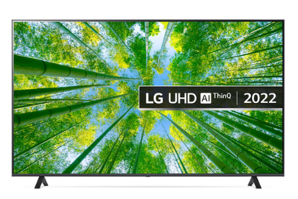 SMART TV LG UQ80 86" 4K UHD WEBOS CRYSTAL