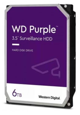 HD INT 3.5″ 6TB WD PURPLE VIDEO VIGILANCIA