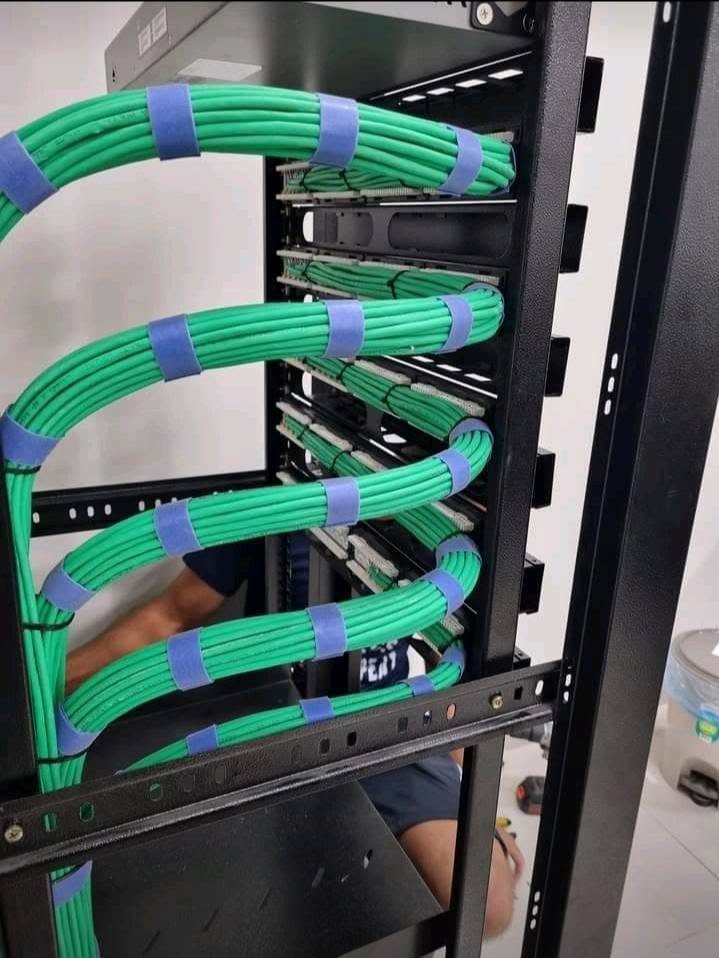 Rack organizado